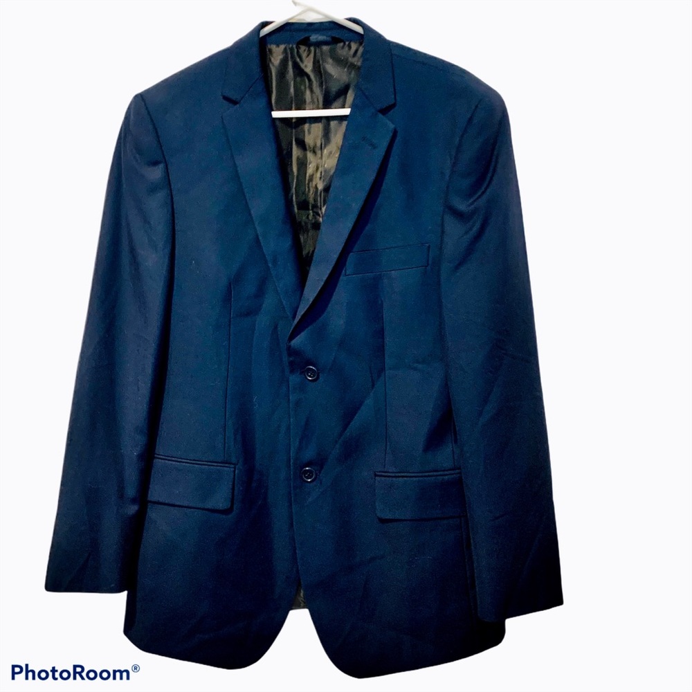 ⭐️ Angelo Rossi Navy Hand Tailored Suit Jacket